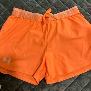 Under Armour Women's Orange Shorts